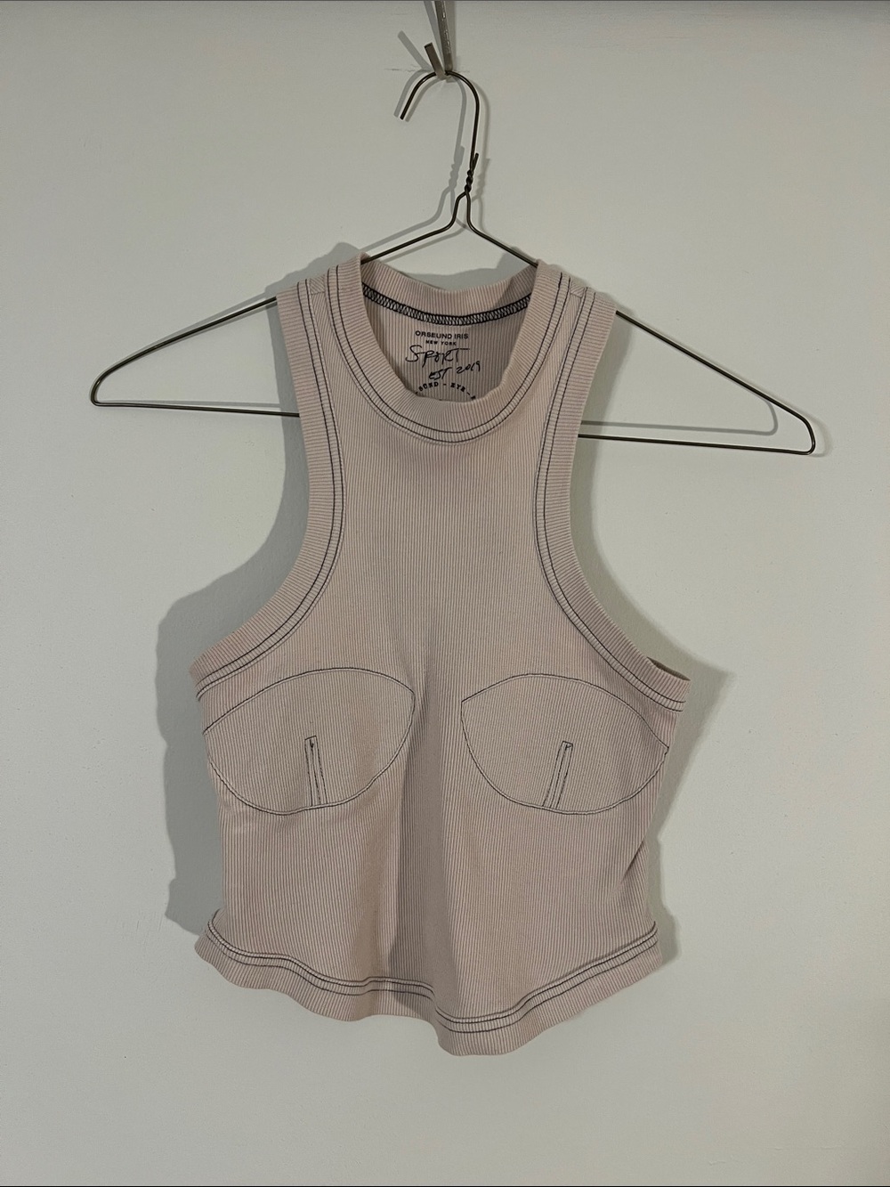 Orseund Iris Sport tank, cream